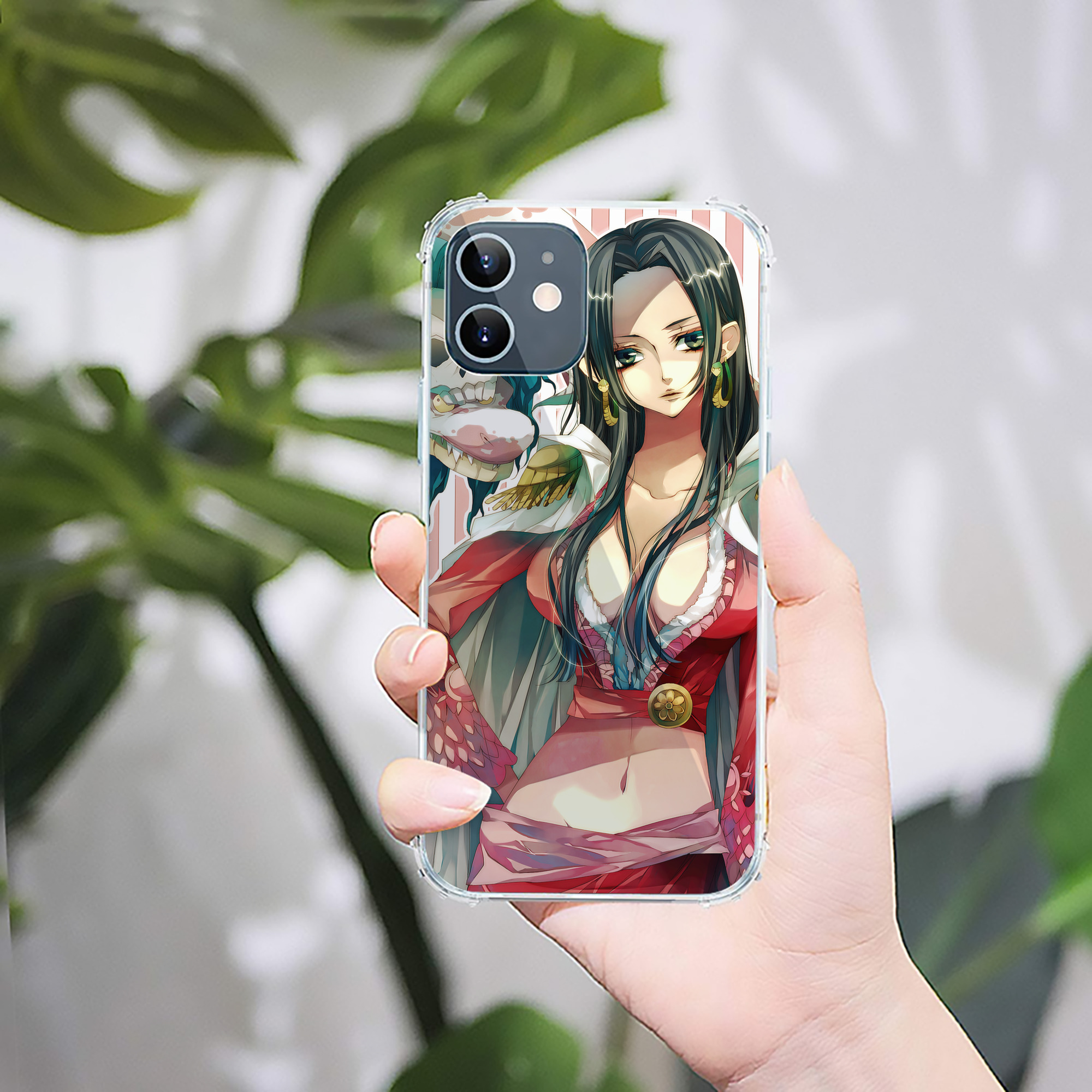 （画像用） ワンピース ONE PIECE 【iPhone 12シリーズ対応】透明スマホケース（クリアソフトケース）